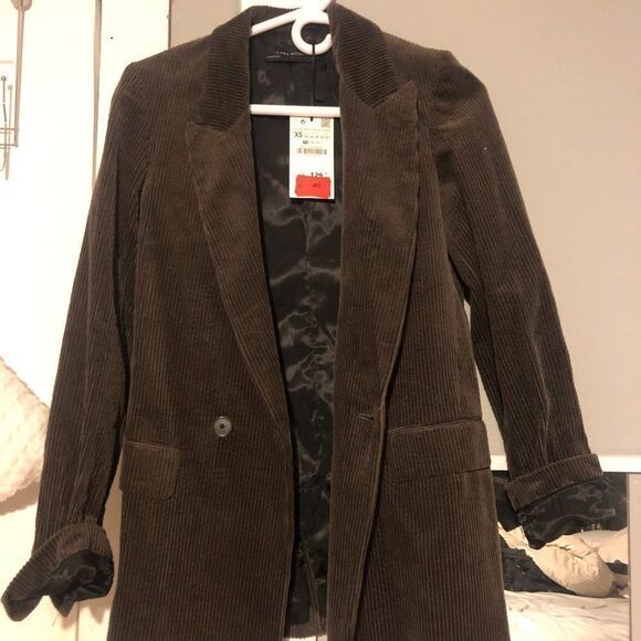 ZARA Corduroy Blazer (Never Been Worn) - Picture 3 of 3